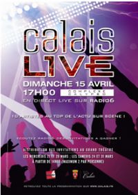 La quatrième édition du Calais Live. Le dimanche 15 avril 2012 à Calais. Pas-de-Calais. 